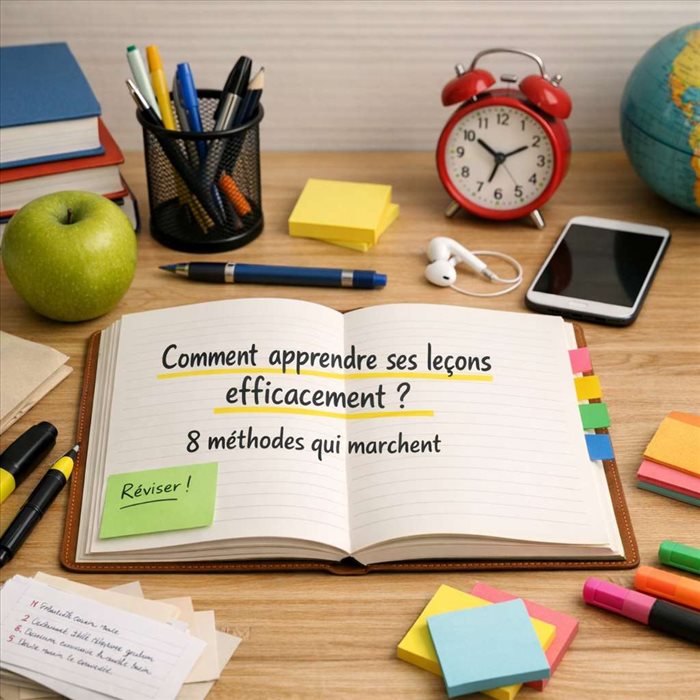 Apprendre ses leçons efficacement : 8 méthodes simples et efficaces
