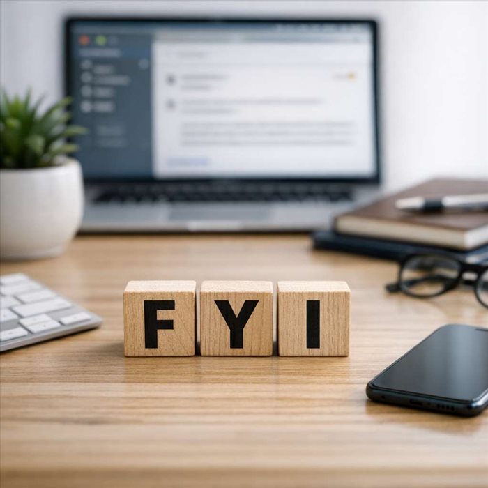 FYI : signification, usage et exemples en communication numérique