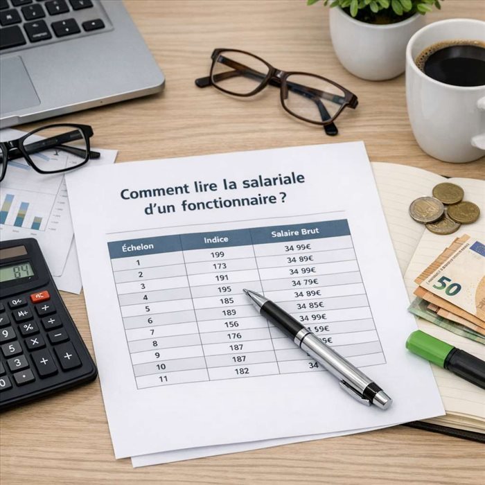 Comment lire la grille salariale d’un fonctionnaire ? Guide complet