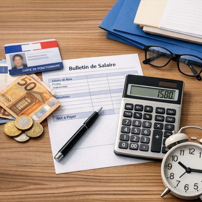Salaire d’un fonctionnaire : calcul, primes et net à connaître