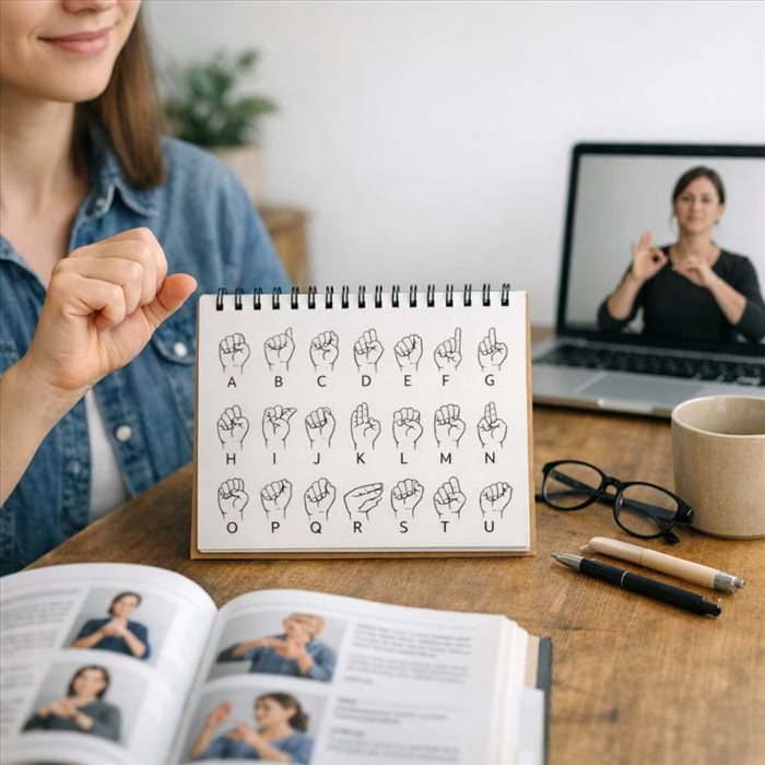 Comment apprendre la langue des signes : guide complet et simple