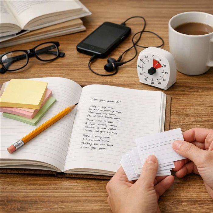 Comment apprendre une poésie rapidement : méthodes simples