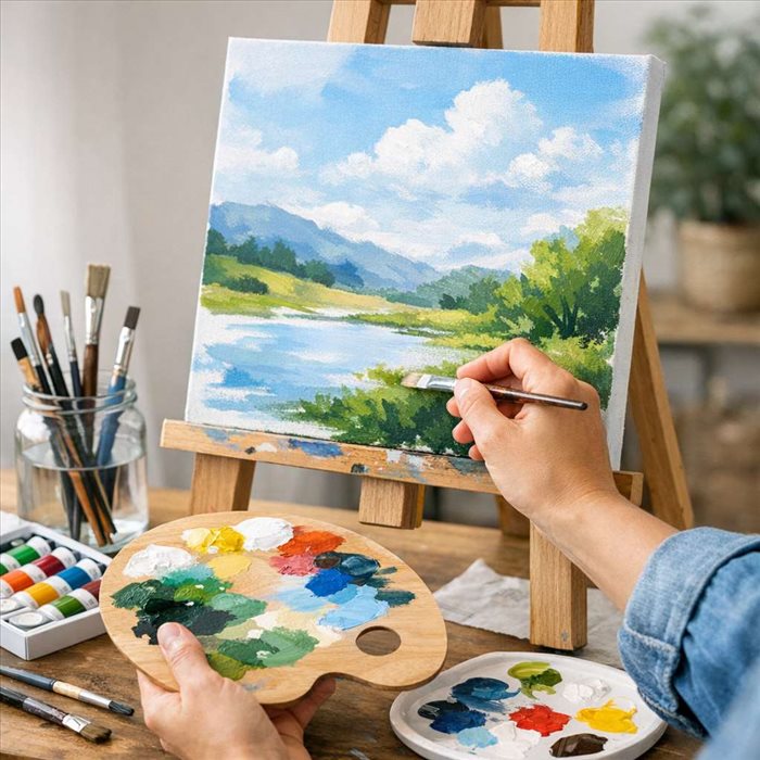 Comment apprendre la peinture facilement : guide simple et efficace