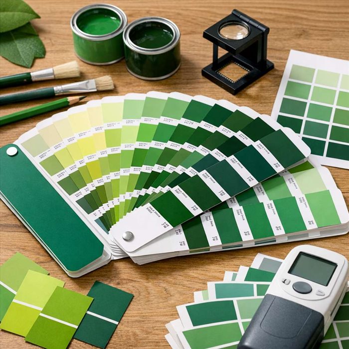 Pantone vert : choisir la bonne référence pour un rendu parfait