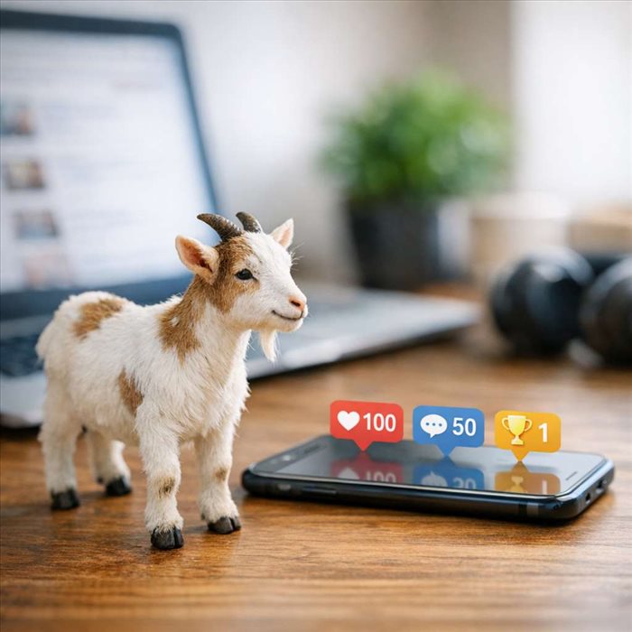 Que veut dire goat sur les réseaux sociaux ?