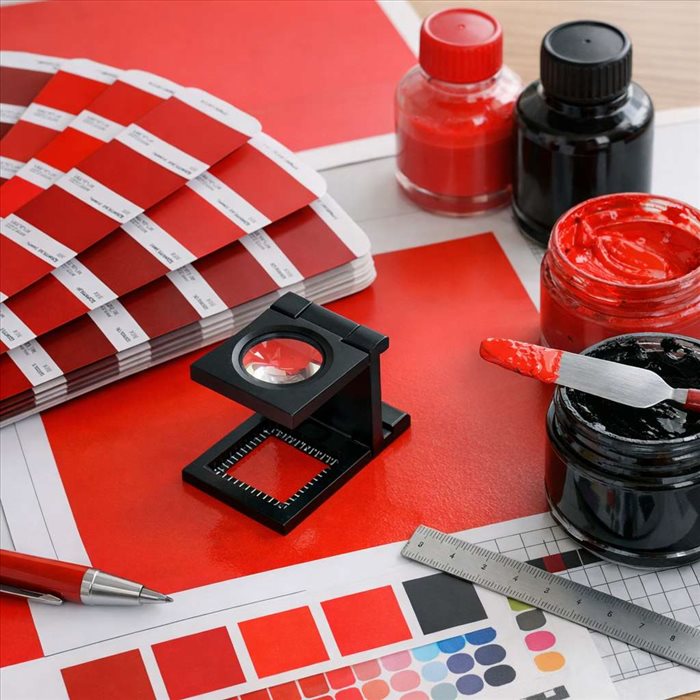 Pantone rouge en impression : les codes les plus utilisés