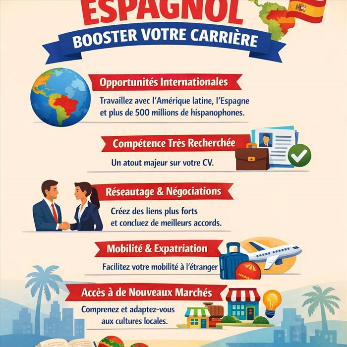 Comment parler espagnol peut-il booster votre carrière ?