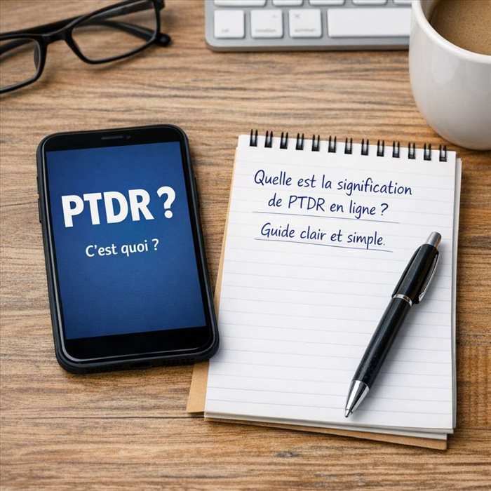 Quelle est la signification de ptdr en ligne ? Comprendre son usage