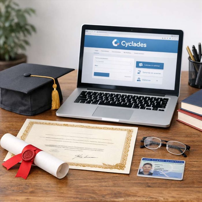 Comment récupérer son diplôme via Cyclades : guide complet