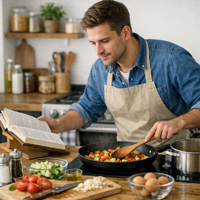 Comment apprendre à cuisiner seul : guide simple et efficace
