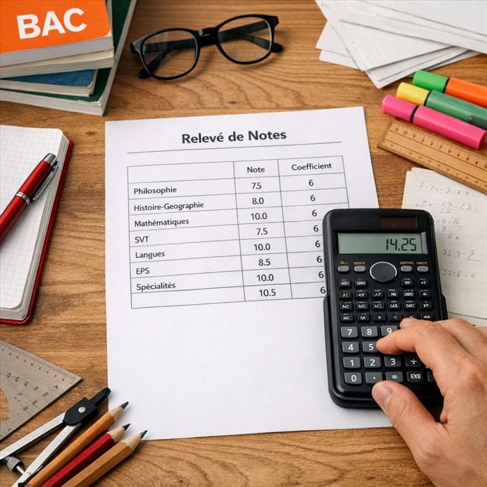 Comment calculer sa moyenne au bac ? Guide simple et clair