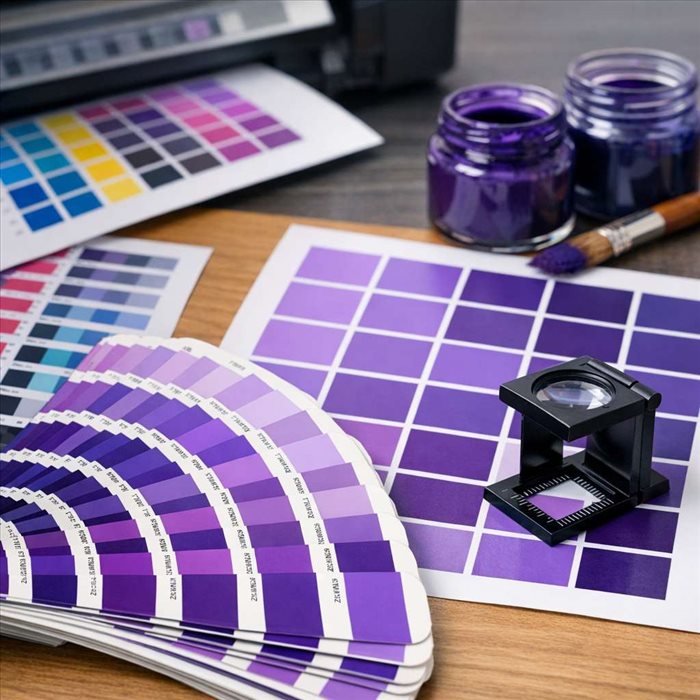 Pantone violet : quelles références choisir pour bien imprimer ?