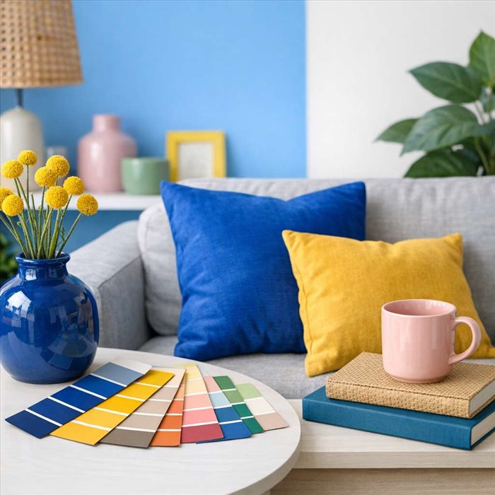Comment valoriser le bleu avec d’autres coloris ? Guide pratique
