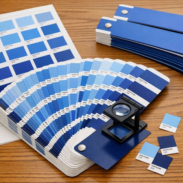 Bleu Pantone : guide complet des nuances et références