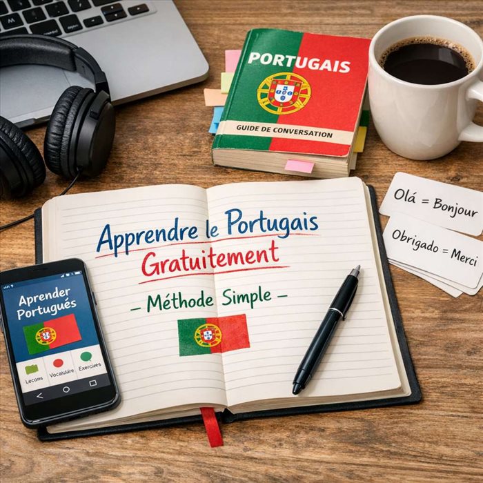 Apprendre le portugais gratuitement : méthode simple et efficace