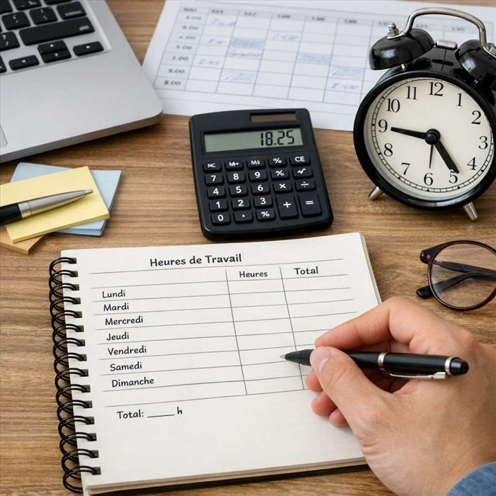 Comment calculer ses heures de travail par semaine ? Guide simple