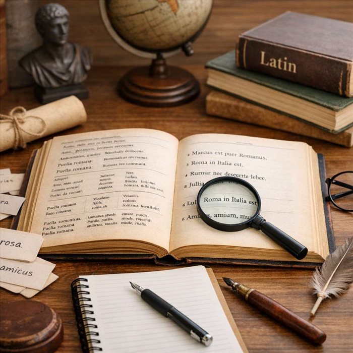 Apprendre le latin facilement : méthode simple et efficace