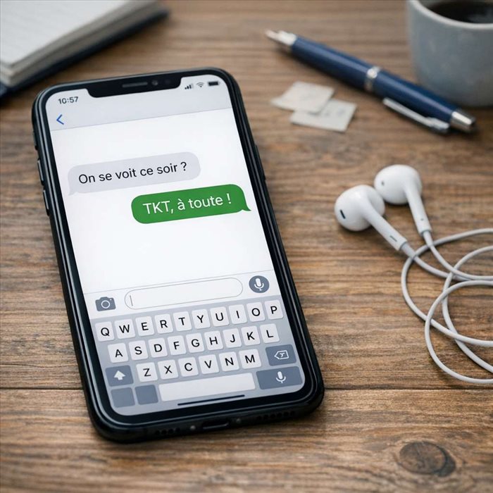 Quelle est la signification de tkt dans les SMS ?