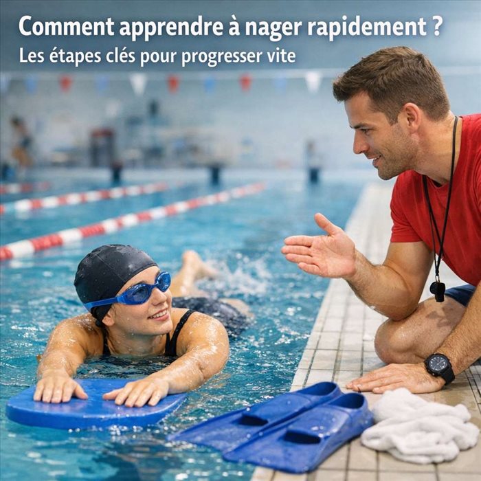 Comment apprendre à nager rapidement : guide simple et efficace
