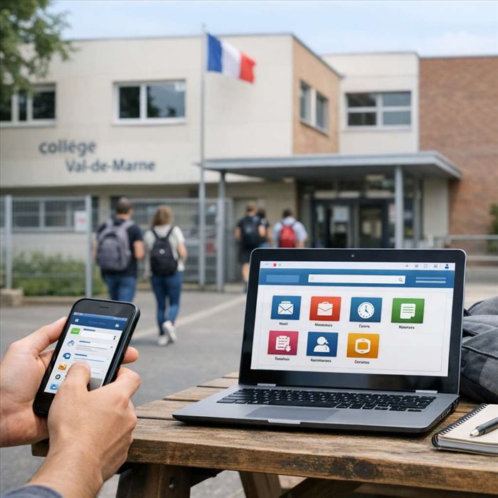 Mon collège Val-de-Marne : accéder à l’ENT en quelques clics