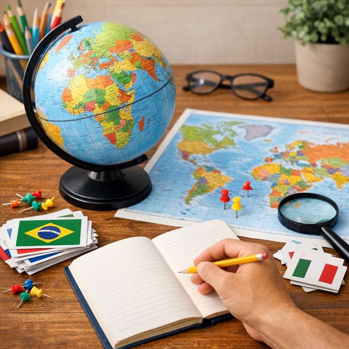 Comment apprendre les pays du monde : méthode simple et efficace
