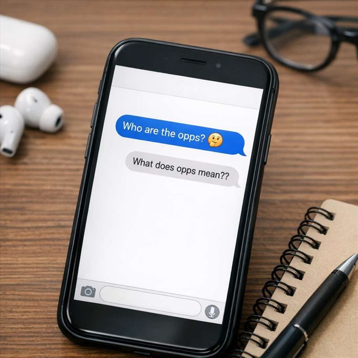 Opps dans les messages : signification, usage et exemples
