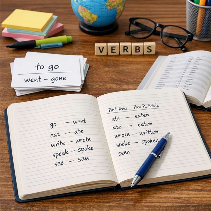 Apprendre les verbes irréguliers rapidement : méthode simple et efficace