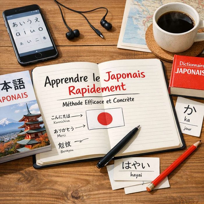 Comment apprendre le japonais rapidement : méthode efficace