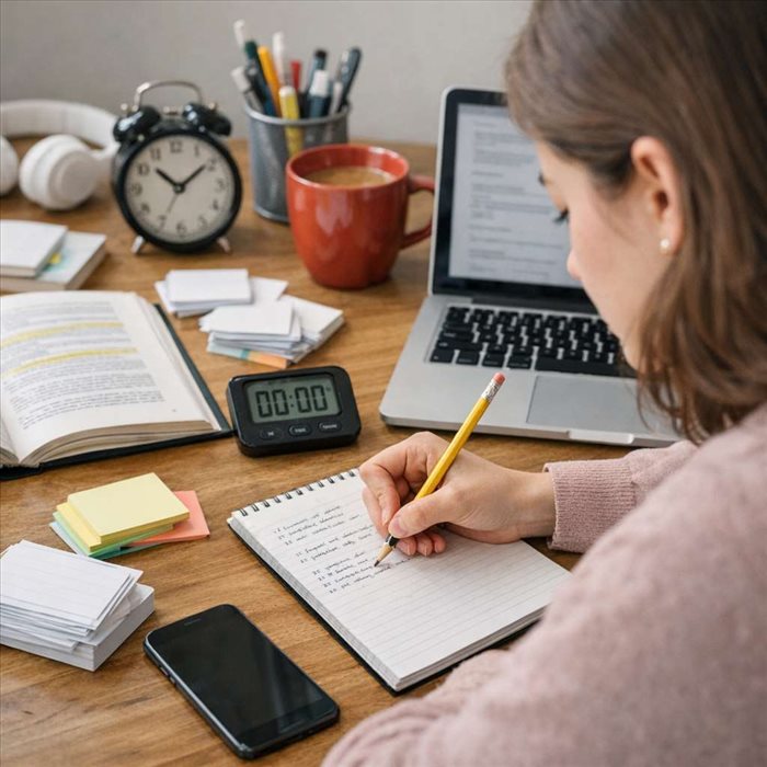 Comment apprendre pour un examen rapidement ? Guide efficace