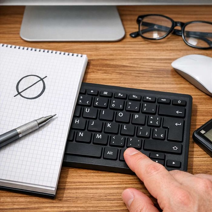 Symbole diamètre clavier : comment l’écrire facilement ?