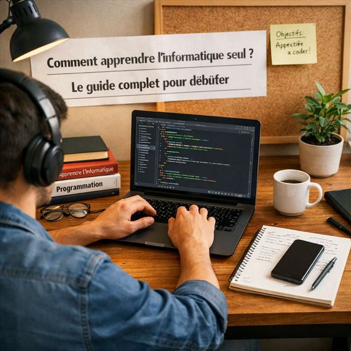 Apprendre l'informatique seul : guide simple et efficace
