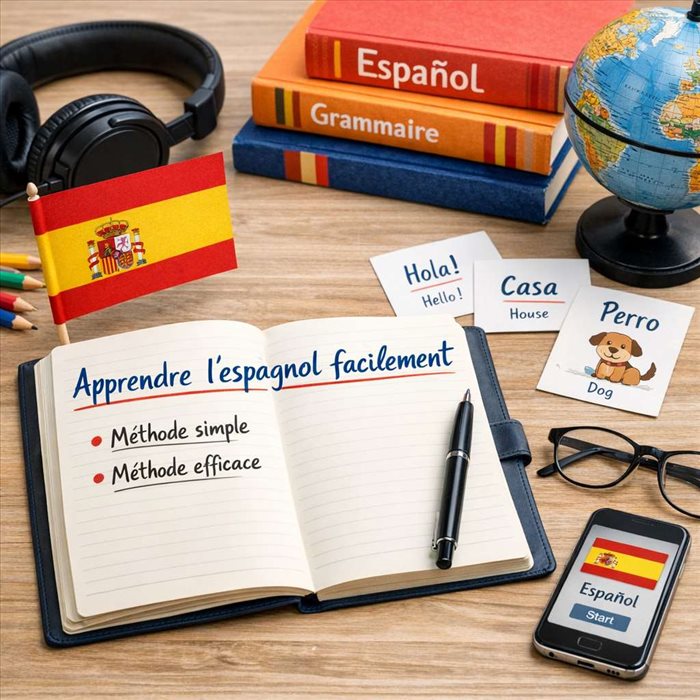 Comment apprendre l'espagnol facilement ? Guide simple et rapide