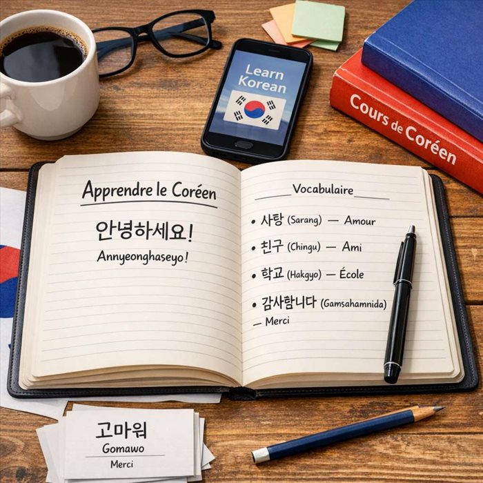Comment apprendre le coréen facilement ? Guide simple et rapide
