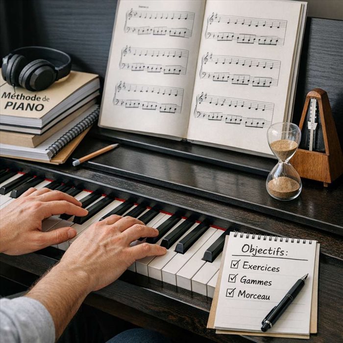 Comment apprendre le piano rapidement : méthode efficace