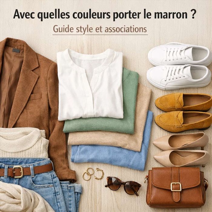 Avec quelles couleurs porter le marron ? Guide des meilleures associations