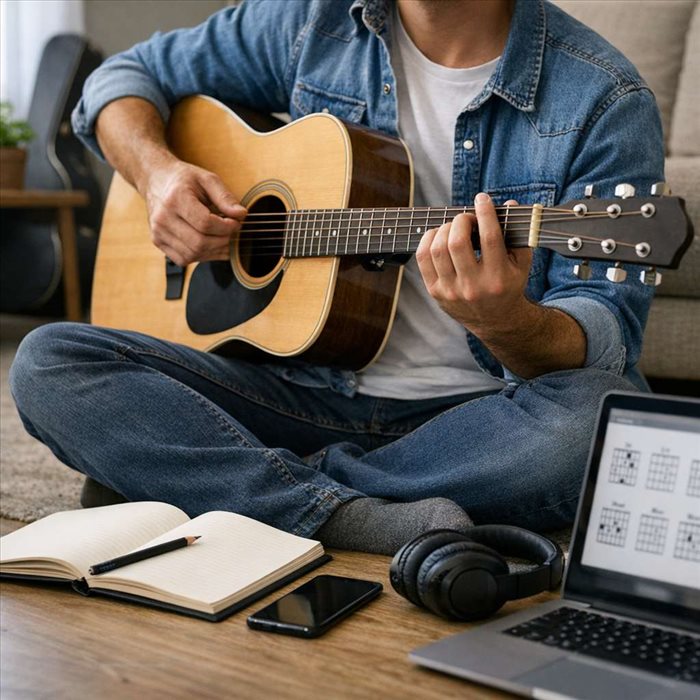 Comment apprendre la guitare seul : guide simple et efficace