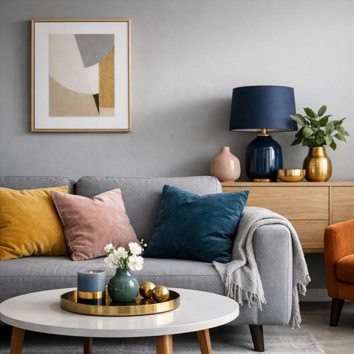 Quelles couleurs subliment le gris ? 12 associations élégantes