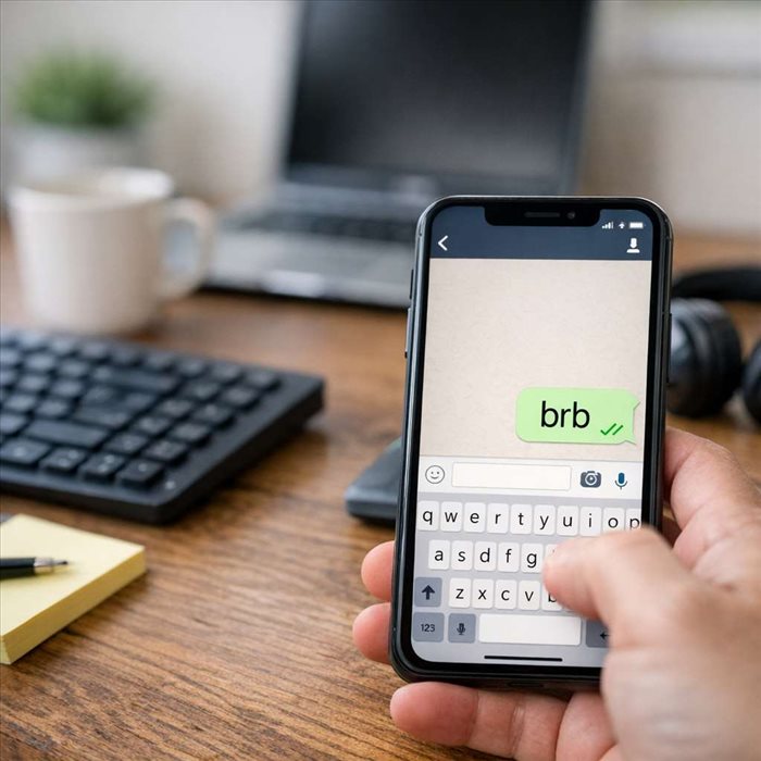 Signification de brb : définition, usage et exemples