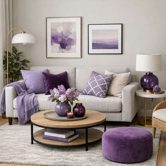 Comment harmoniser le violet dans une décoration ? | Guide déco