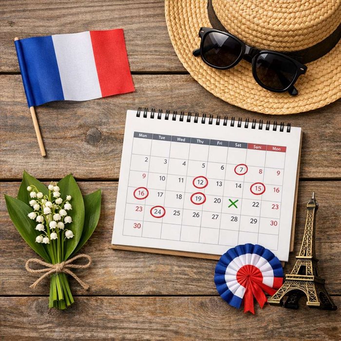 Jours fériés en France : la liste officielle et les règles