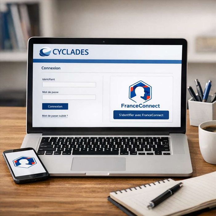 Comment se connecter à Cyclades avec FranceConnect ? Guide complet